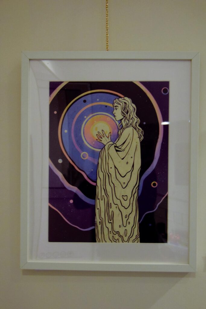 DSC_0836_edytowano-Copy-683x1024 Wystawa grafik i ilustracji pt. ,,Doliny Fal” autorstwa Niki Fleszar