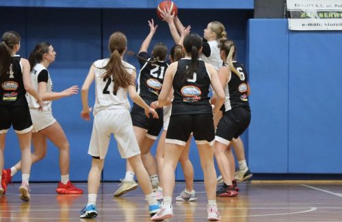 13-copy 2 Liga Kobiet. MKS Pałac Młodzieży Tarnów vs UKS ŻAK Nowy Sącz