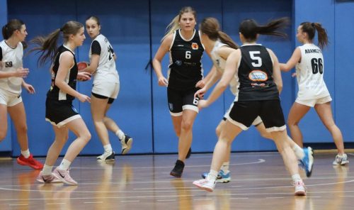 14-copy 2 Liga Kobiet. MKS Pałac Młodzieży Tarnów vs UKS ŻAK Nowy Sącz