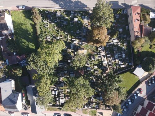 7 Cyfrowa mapa cmentarza w Brzesku. Uczniowie stworzyli aplikację do wyszukiwania grobów