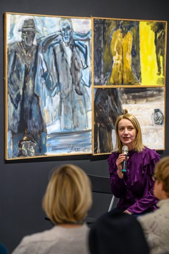 615966110_1474540244679311_5759284003478072324_n Wspomnienie o Joannie Srebro – spotkanie w BWA Tarnów