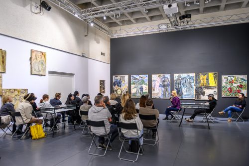 617326234_1474540414679294_8543926641499420052_n Wspomnienie o Joannie Srebro – spotkanie w BWA Tarnów