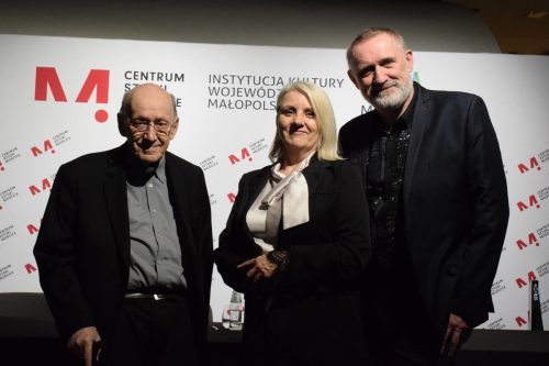 4a-copy Ks. prof. Michał Heller i Wojciech Bonowicz - rozmowa i promocja książki "Siedem ważnych słów"