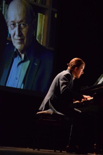 dsc-0974-copy Ks. prof. Michał Heller i Wojciech Bonowicz - rozmowa i promocja książki "Siedem ważnych słów"