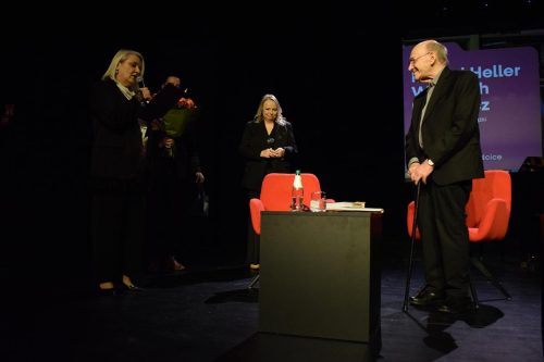 dsc-1941-copy Ks. prof. Michał Heller i Wojciech Bonowicz - rozmowa i promocja książki "Siedem ważnych słów"