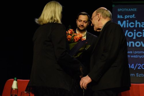 dsc-1951-copy Ks. prof. Michał Heller i Wojciech Bonowicz - rozmowa i promocja książki "Siedem ważnych słów"