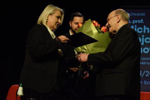 dsc-1952-copy Ks. prof. Michał Heller i Wojciech Bonowicz - rozmowa i promocja książki "Siedem ważnych słów"