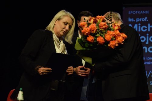 dsc-1954-copy Ks. prof. Michał Heller i Wojciech Bonowicz - rozmowa i promocja książki "Siedem ważnych słów"