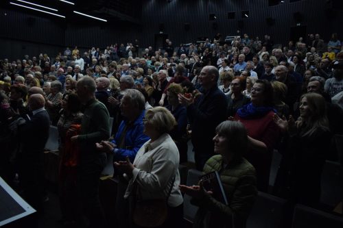 dsc-3979-copy Ks. prof. Michał Heller i Wojciech Bonowicz - rozmowa i promocja książki "Siedem ważnych słów"