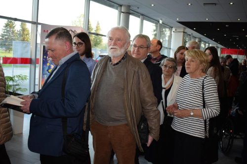 dsc-7022-copy Ks. prof. Michał Heller i Wojciech Bonowicz - rozmowa i promocja książki "Siedem ważnych słów"