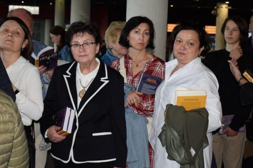 dsc-7026-copy Ks. prof. Michał Heller i Wojciech Bonowicz - rozmowa i promocja książki "Siedem ważnych słów"