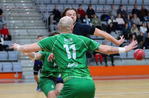 23-copy Spotkanie sparingowe Handball Pałac Tarnów vs AZS AGH Kraków. Wynik 28:35