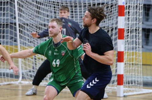 6c-copy Spotkanie sparingowe Handball Pałac Tarnów vs AZS AGH Kraków. Wynik 28:35