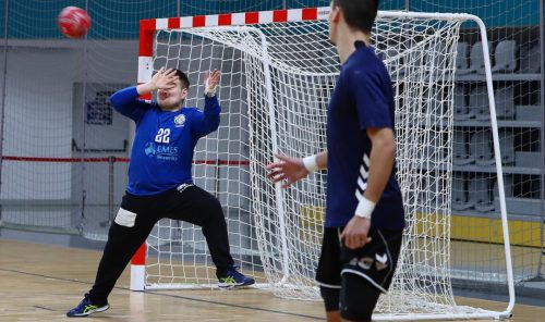img-4290-edytowano-copy Spotkanie sparingowe Handball Pałac Tarnów vs AZS AGH Kraków. Wynik 28:35