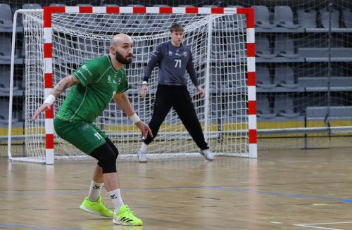 img-4326-edytowano-copy Spotkanie sparingowe Handball Pałac Tarnów vs AZS AGH Kraków. Wynik 28:35