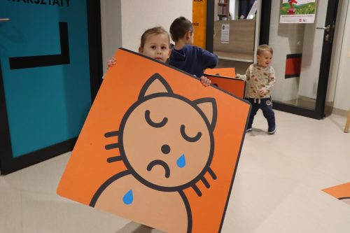 4 „Miau! Co to za mina?” – interaktywna wystawa o emocjach dla dzieci w Domu Kultury Westerplatte