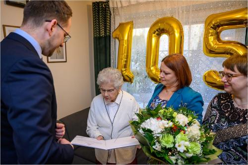 TP9_2098 105 lat pełnych życia – Pani Zofia świętuje wyjątkowy jubileusz!