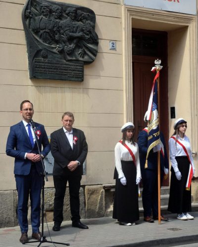 6 Obchody Święta Pracy w Tarnowie – hołd dla ofiar strajku z 1923 roku