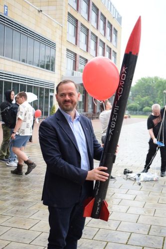 2-copy Kampus Akademii Tarnowskiej - Widowiskowy start balonu stratosferycznego