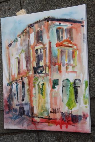 447436306_860799866079044_8456475609413058078_n Zakończono trwający przez cztery dni II Integracyjny Plener Malarski "Pejzaże Tarnowskiej Starówki"