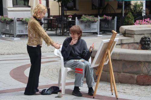 447564665_860799532745744_5537533785646626260_n Zakończono trwający przez cztery dni II Integracyjny Plener Malarski "Pejzaże Tarnowskiej Starówki"