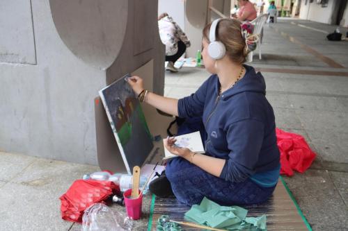 447651569_860799882745709_1786343211701432700_n Zakończono trwający przez cztery dni II Integracyjny Plener Malarski "Pejzaże Tarnowskiej Starówki"