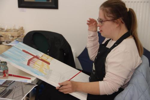 447654817_860799256079105_3284269697012352626_n Zakończono trwający przez cztery dni II Integracyjny Plener Malarski "Pejzaże Tarnowskiej Starówki"