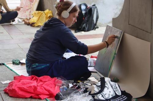 447748415_860799439412420_2420590515120749954_n Zakończono trwający przez cztery dni II Integracyjny Plener Malarski "Pejzaże Tarnowskiej Starówki"