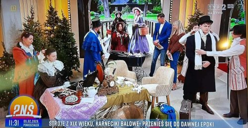 632159451_1329953899163636_2271931046456855982_n "Tarnowska Maszkarada" w "Pytaniu na śniadanie" TVP2