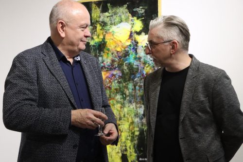 7-copy „Wystarczy kwadrans”. Obrazy Andrzeja Walczaka w Galerii na Dworcu