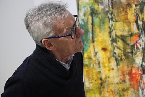 9-copy „Wystarczy kwadrans”. Obrazy Andrzeja Walczaka w Galerii na Dworcu