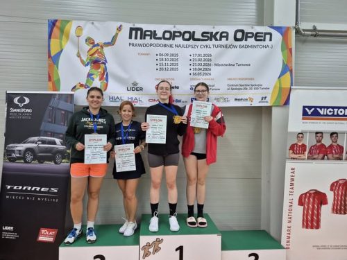 583332318_33725396927059758_9061763734351292249_n Małopolska Open – Turniej Badmintona 15.11.25