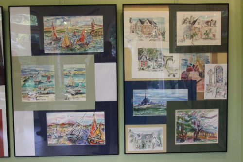 2-copy Wernisaż Krystyny Baniowskiej Stąsiek Meyer podczas Nocy Muzeów