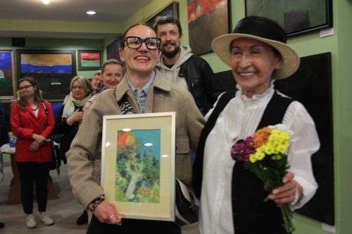 7-copy Wernisaż Krystyny Baniowskiej Stąsiek Meyer podczas Nocy Muzeów