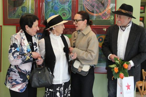 9-copy Wernisaż Krystyny Baniowskiej Stąsiek Meyer podczas Nocy Muzeów