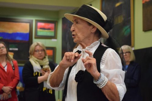 dsc-0417-copy Wernisaż Krystyny Baniowskiej Stąsiek Meyer podczas Nocy Muzeów