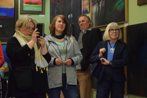 dsc-0460-copy Wernisaż Krystyny Baniowskiej Stąsiek Meyer podczas Nocy Muzeów