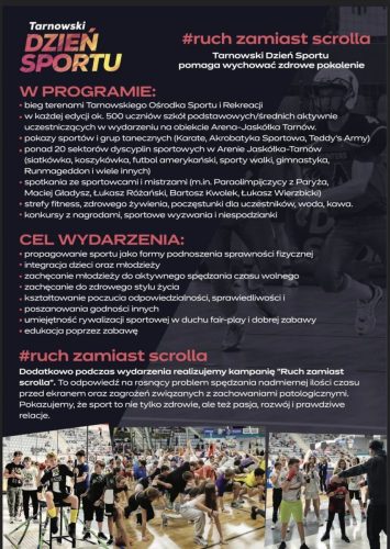 538541493_10235644533487862_3433199565335183341_n Tarnowski Dzień Sportu – Ogólnopolska Lekcja WF dla szkół średnich