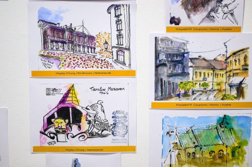 TP9_1484 Tarnów gospodarzem IV Festiwalu Miejskiego Szkicowania – finał…
