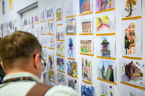 TP9_1503 Tarnów gospodarzem IV Festiwalu Miejskiego Szkicowania – finał…