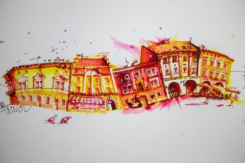 TP9_1514 Tarnów gospodarzem IV Festiwalu Miejskiego Szkicowania – finał…