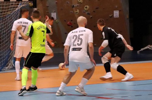 12 10. kolejka 1 PLF: Futsal Club Tarnów - AZS UEK Kraków