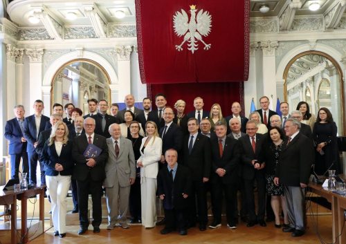 1 Uroczysta sesja Rady Miejskiej z okazji 35-lecia samorządu terytorialnego