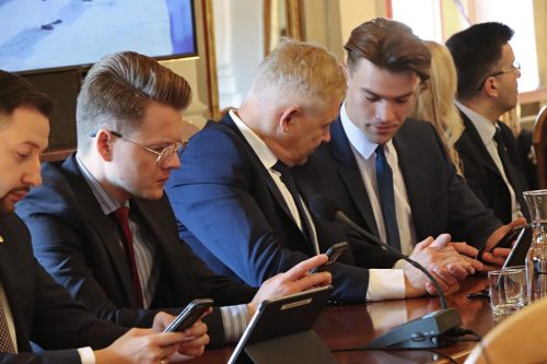 10 Uroczysta sesja Rady Miejskiej z okazji 35-lecia samorządu terytorialnego