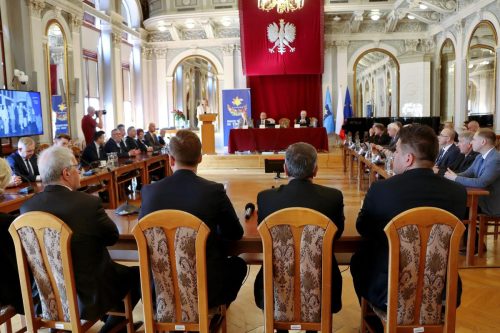 32 Uroczysta sesja Rady Miejskiej z okazji 35-lecia samorządu terytorialnego