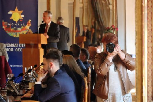 40 Uroczysta sesja Rady Miejskiej z okazji 35-lecia samorządu terytorialnego