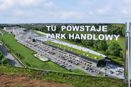 1-copy Przy Lwowskiej w Tarnowie trwa budowa dużego parku handlowego