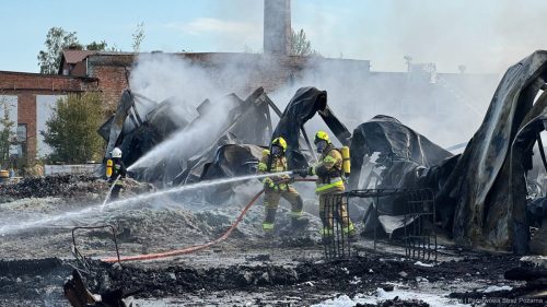 540106893_748562987960549_3154133546095824349_n Groźny pożar w Tarnowie. Strażacy wygrali walkę z ogniem