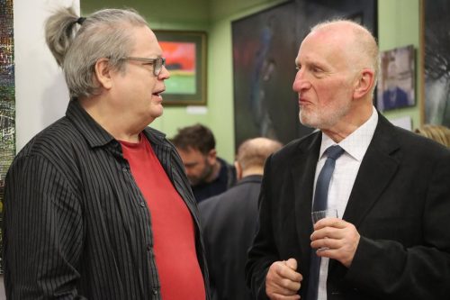 img-0359-copy Wernisaż Jacka Jasiniaka „Ślady procesu” w Tarnowie. Emocjonalny powrót artysty do korzeni