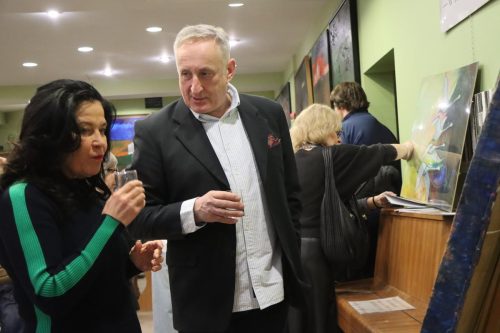 img-0381-copy Wernisaż Jacka Jasiniaka „Ślady procesu” w Tarnowie. Emocjonalny powrót artysty do korzeni